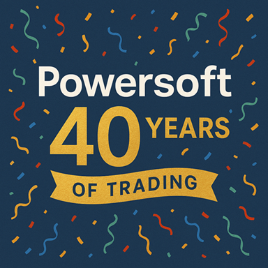 Powersoft 40th year of trading